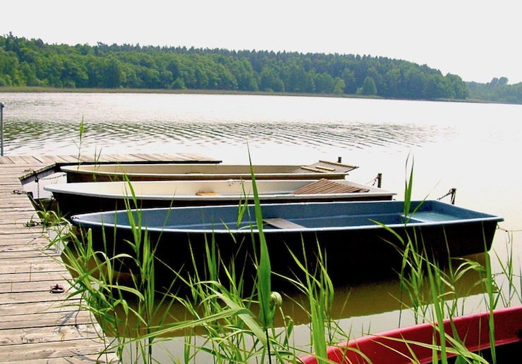 Bootssteg am Settiner See